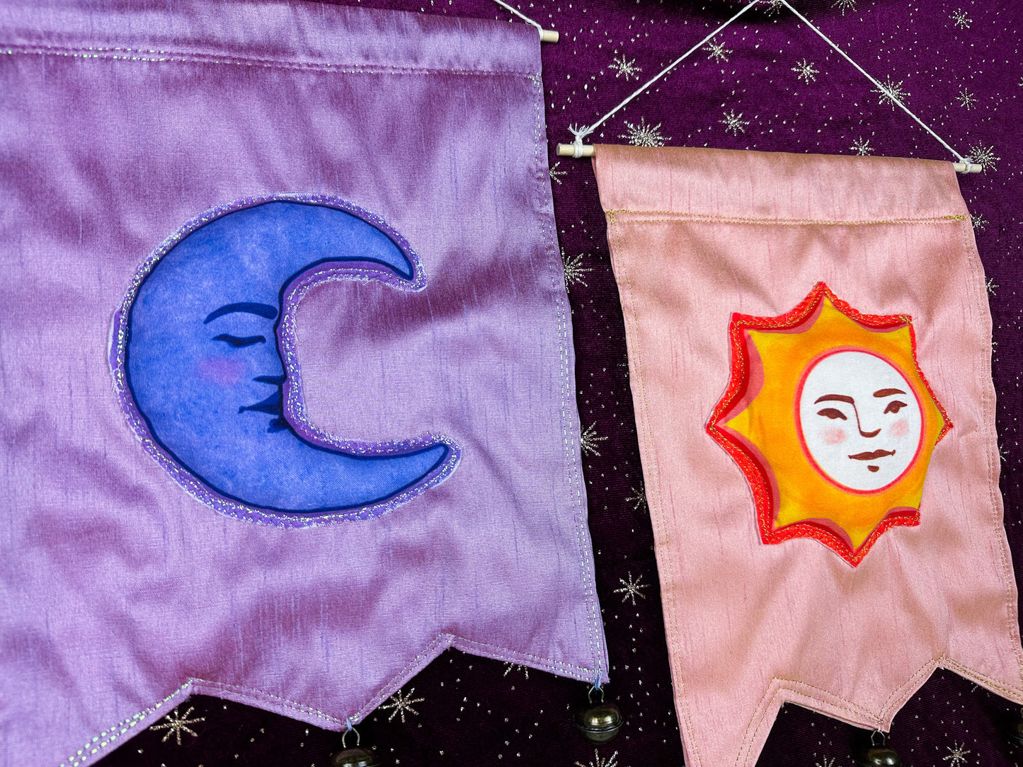 Sun & Moon Bell Banners