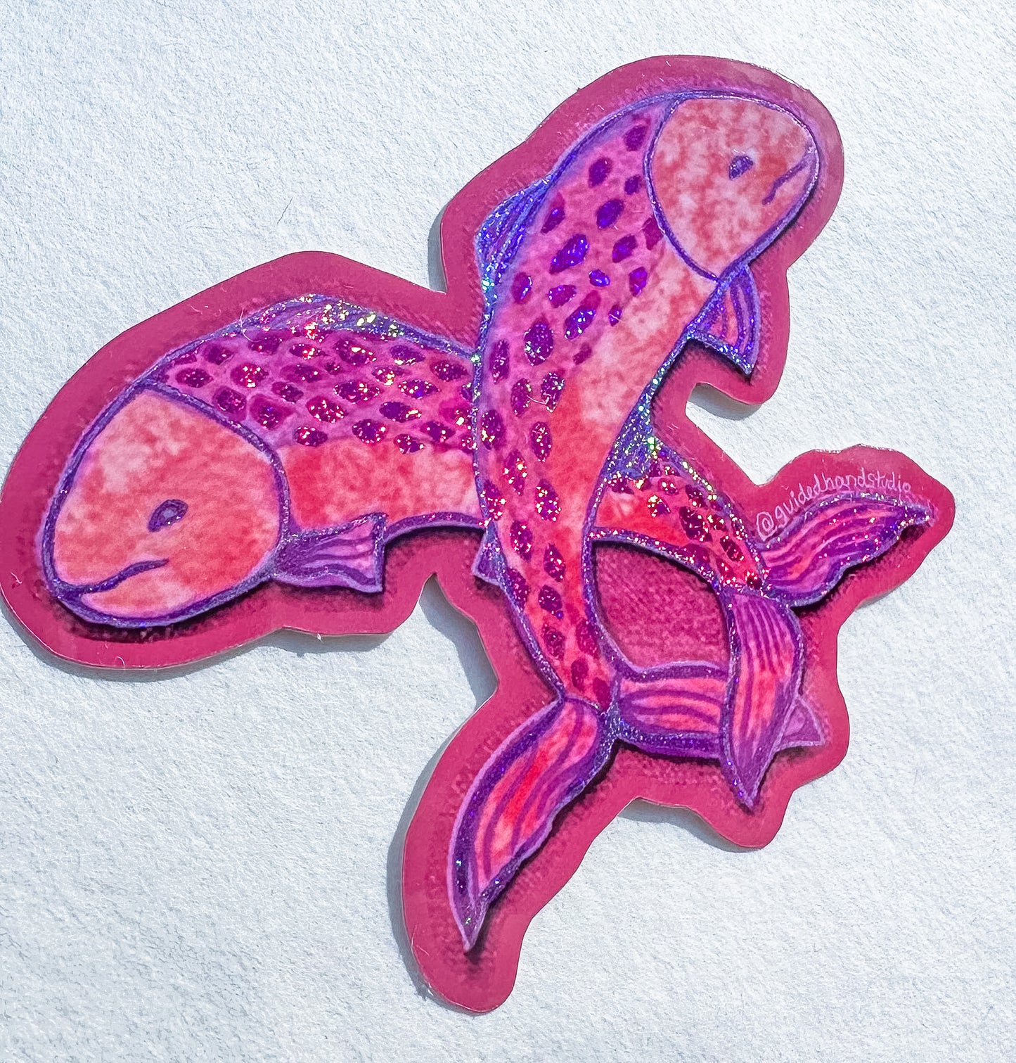Salmon of Knowledge Pixie Dust Sticker