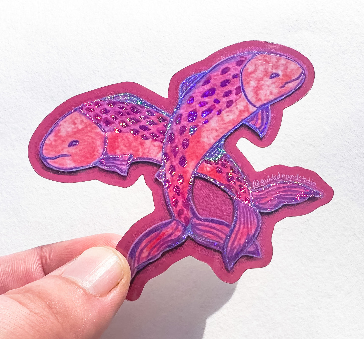 Salmon of Knowledge Pixie Dust Sticker
