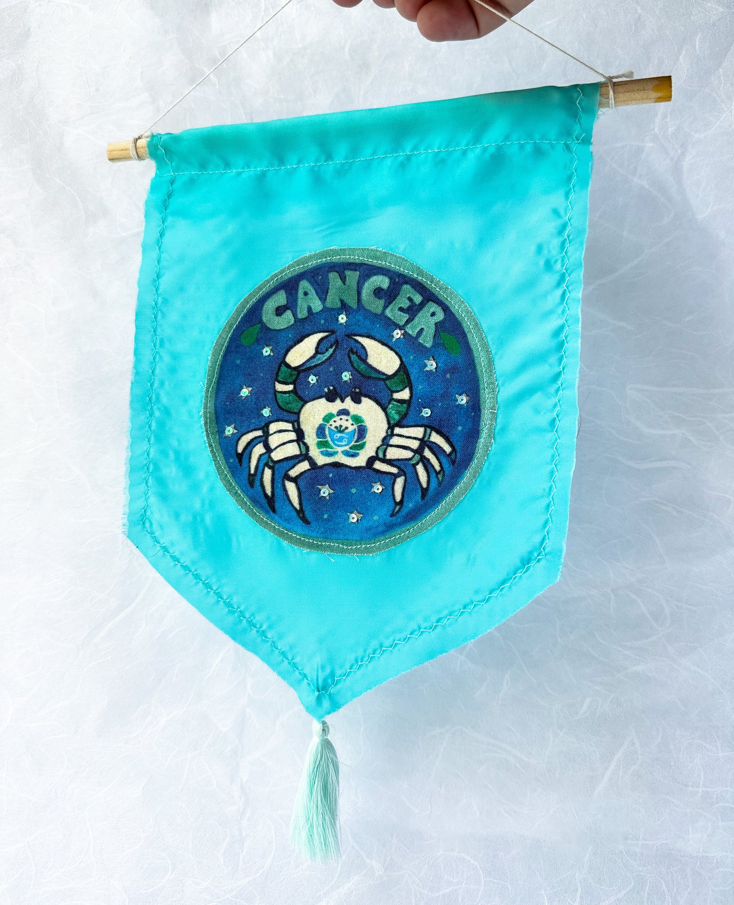 Zodiac Banner Cancer Guided Hand Studio zodiac-banner-cancer-guided-hand-studio