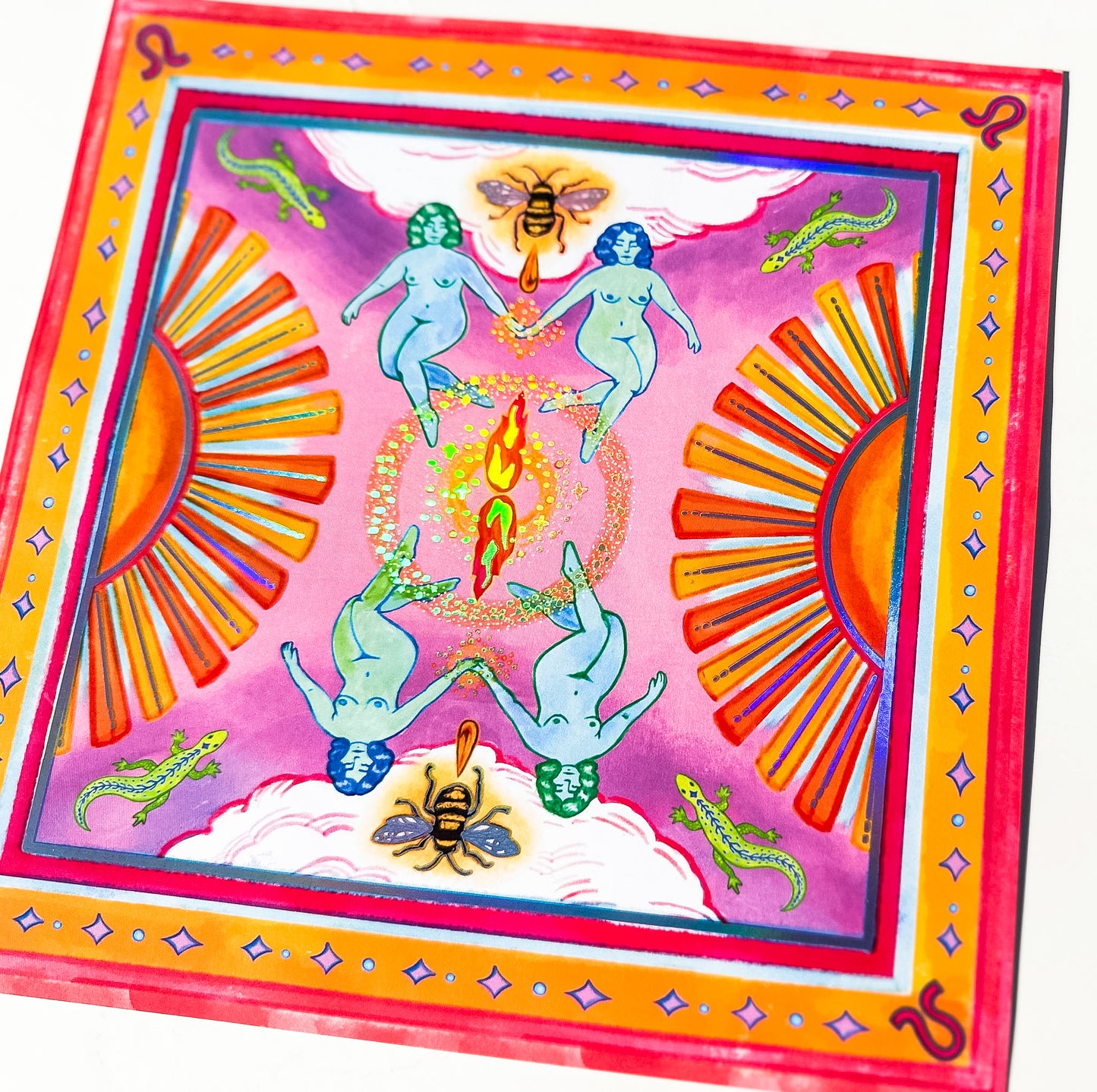 Summer Solstice Foil print