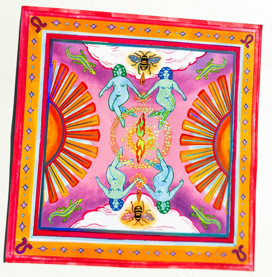 Summer Solstice Foil print