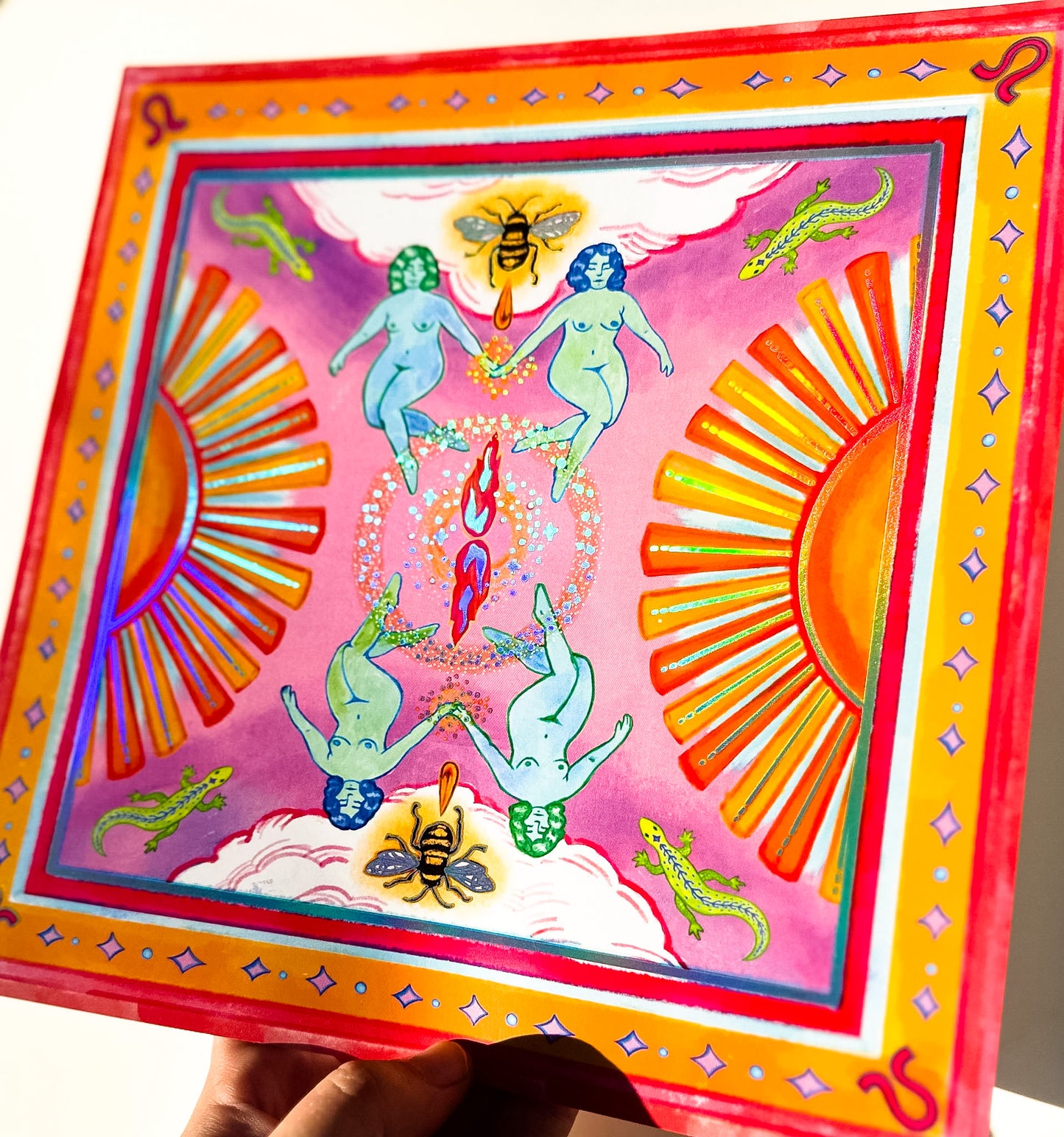 Summer Solstice Foil print