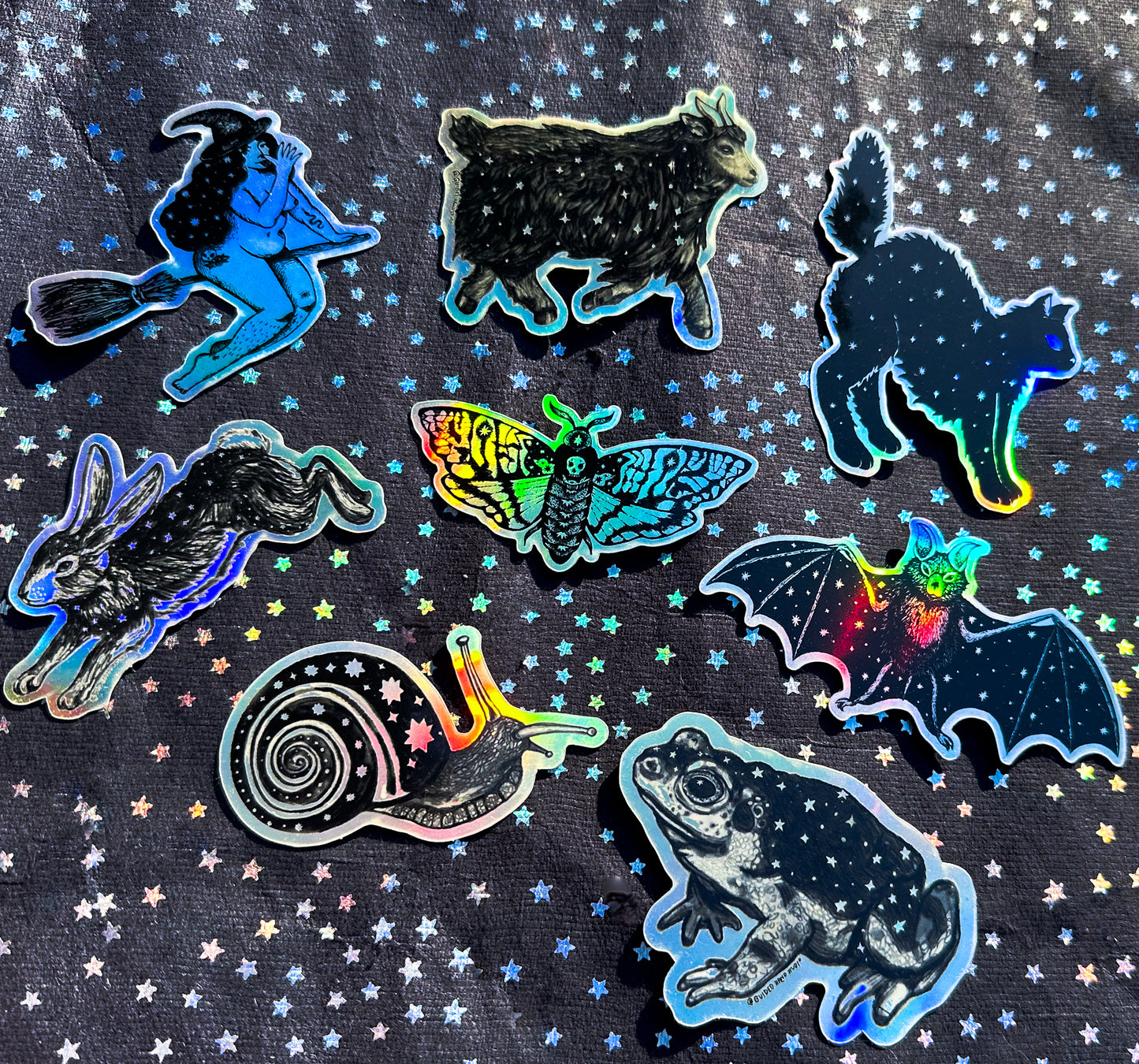3 for $12 Holo Sticker Deal