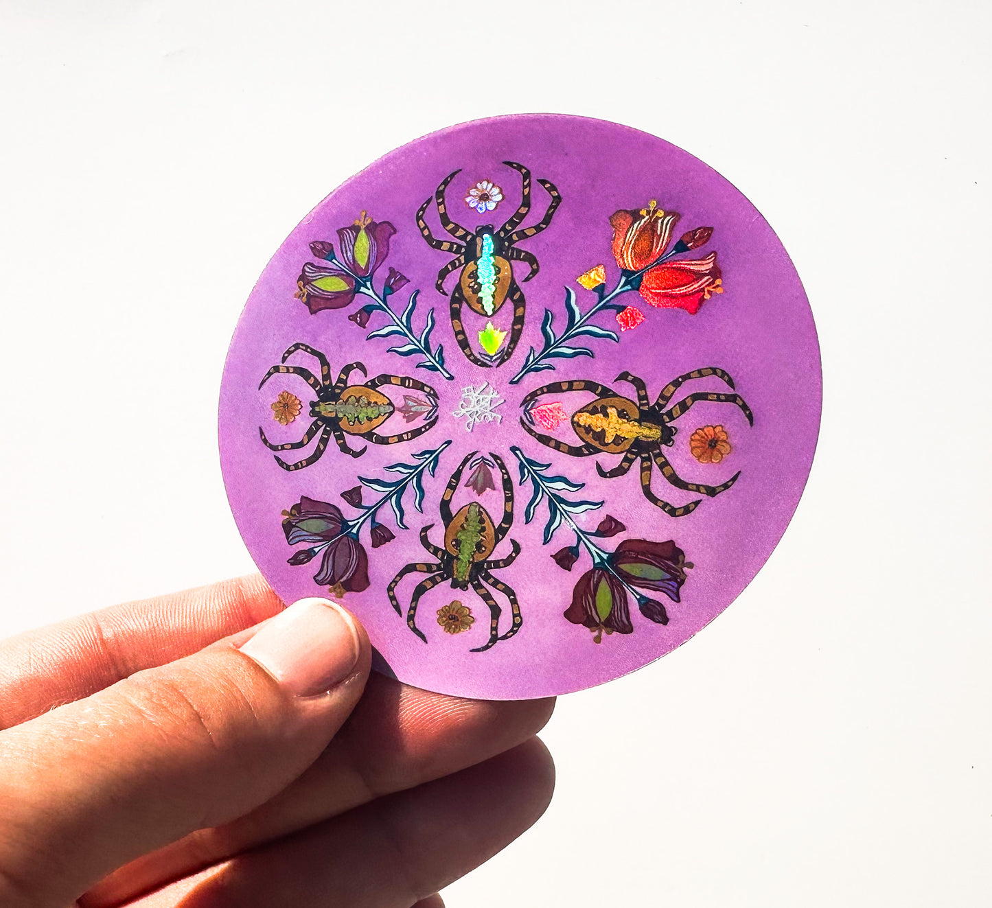 Holographic Creativity Sigil Sticker