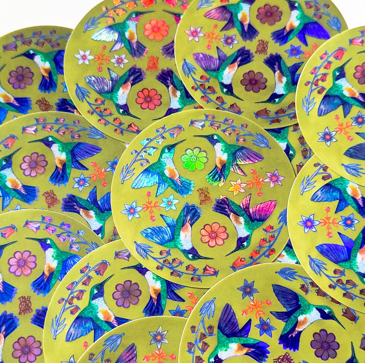 Holographic Joy Sigil Sticker