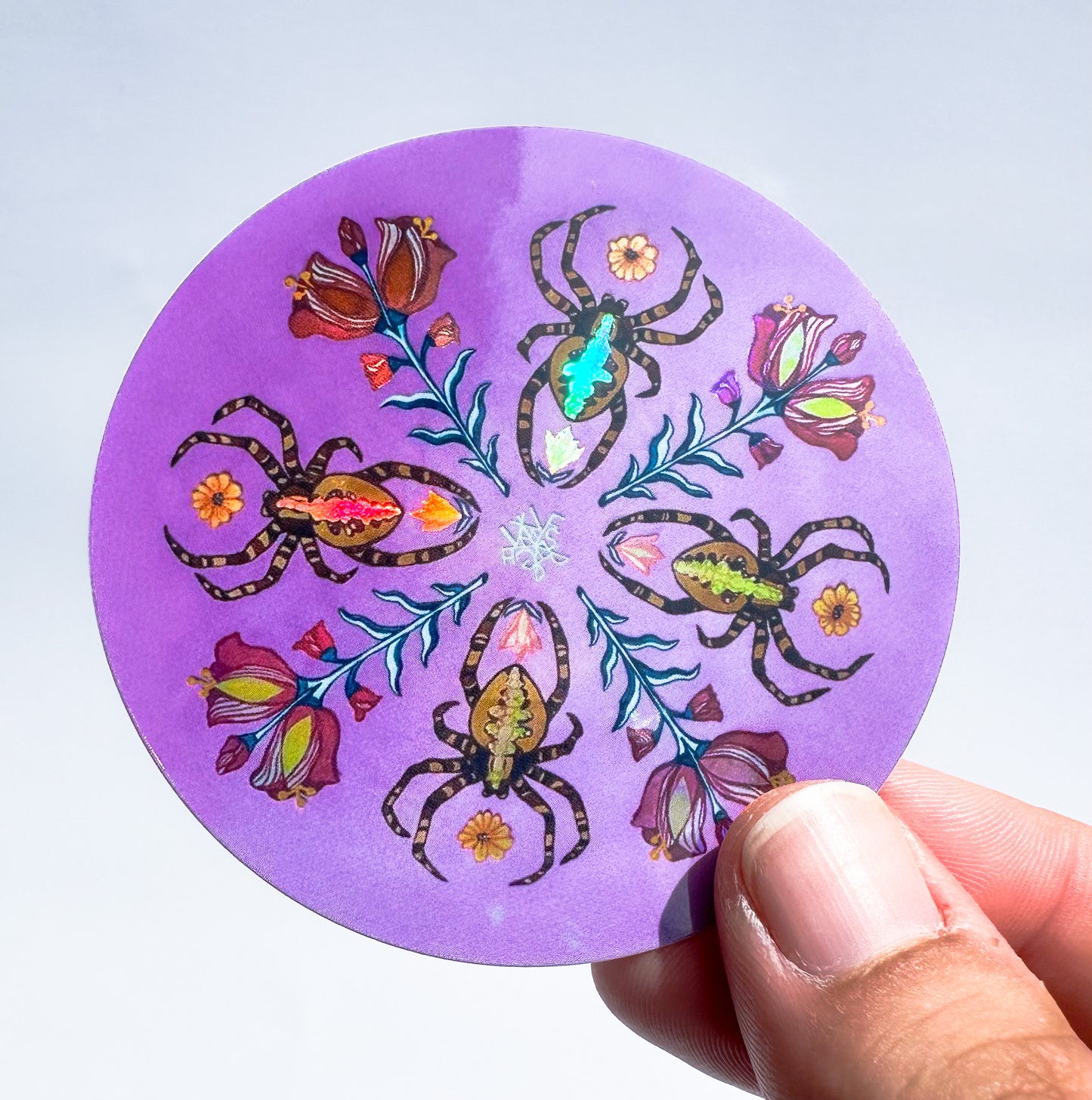 Holographic Creativity Sigil Sticker