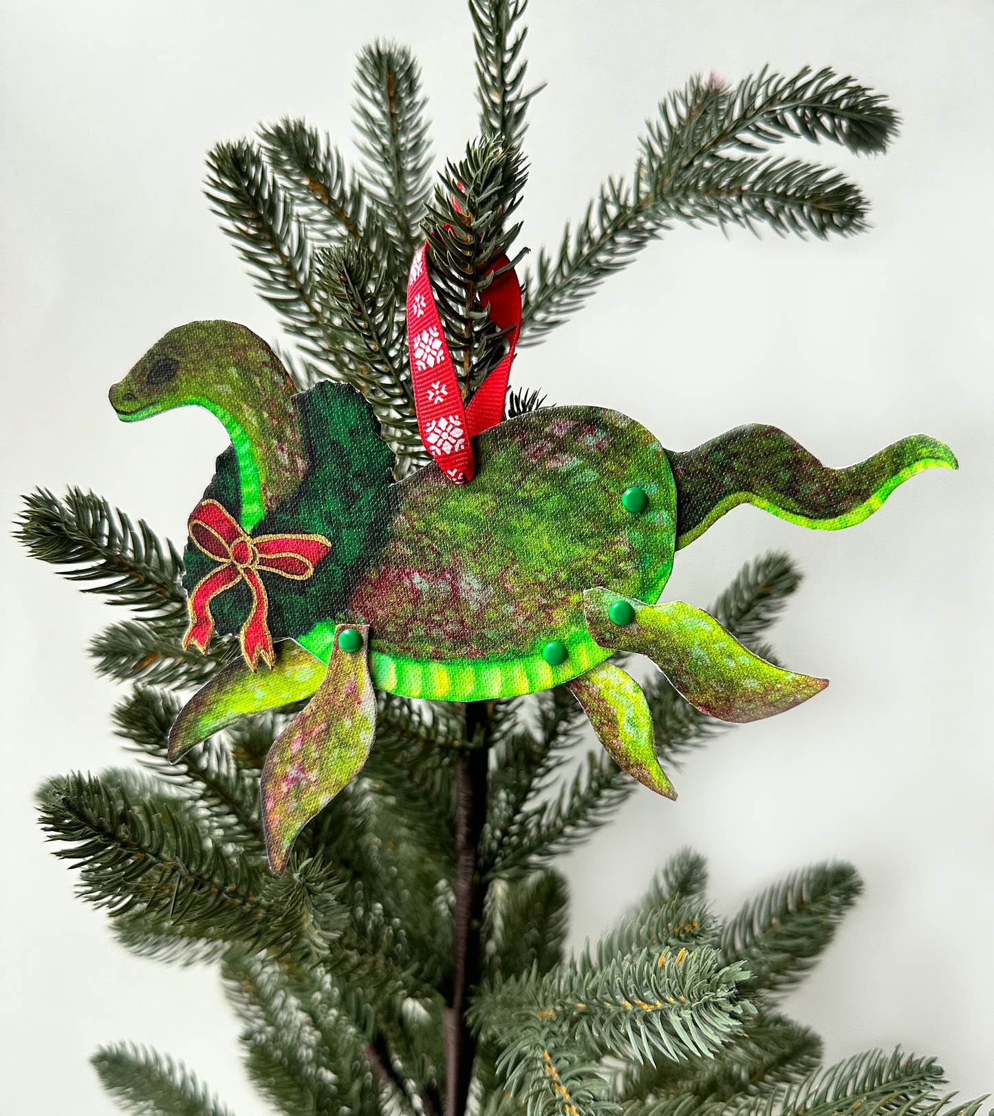 Christmas Cryptids Ornament- Nessie