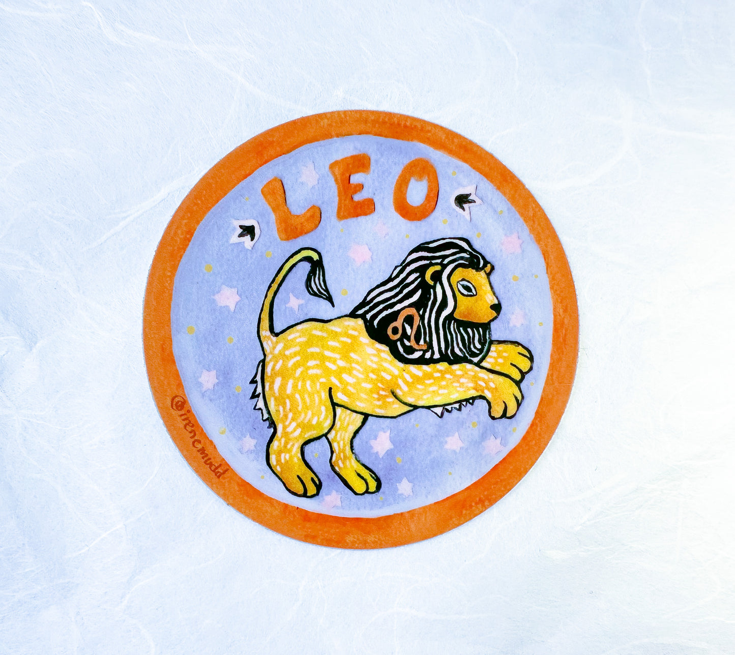 Zodiac Sticker- Leo