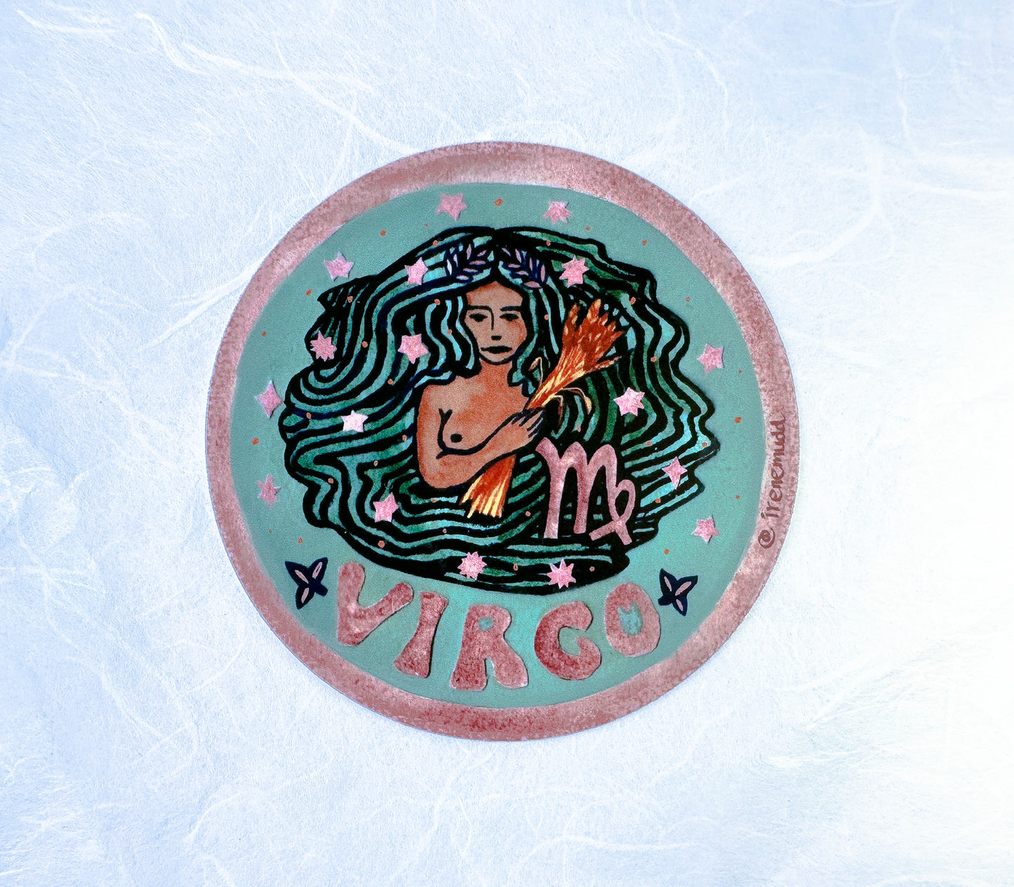 Zodiac Sticker- Virgo