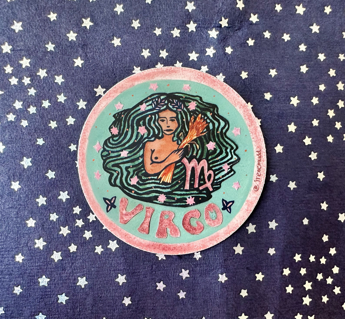 Zodiac Sticker- Virgo