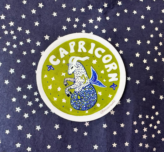 Zodiac Sticker- Capricorn