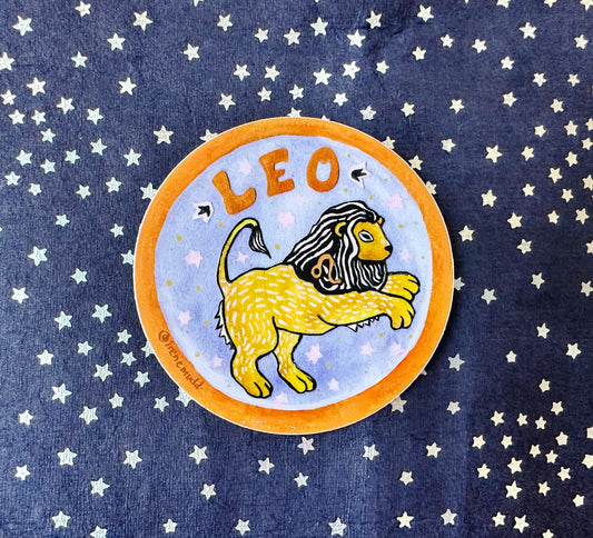 Zodiac Sticker- Leo