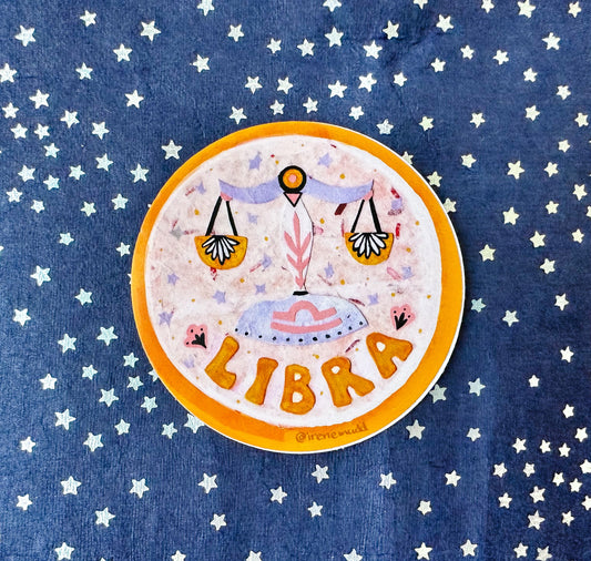 Zodiac Sticker- Libra