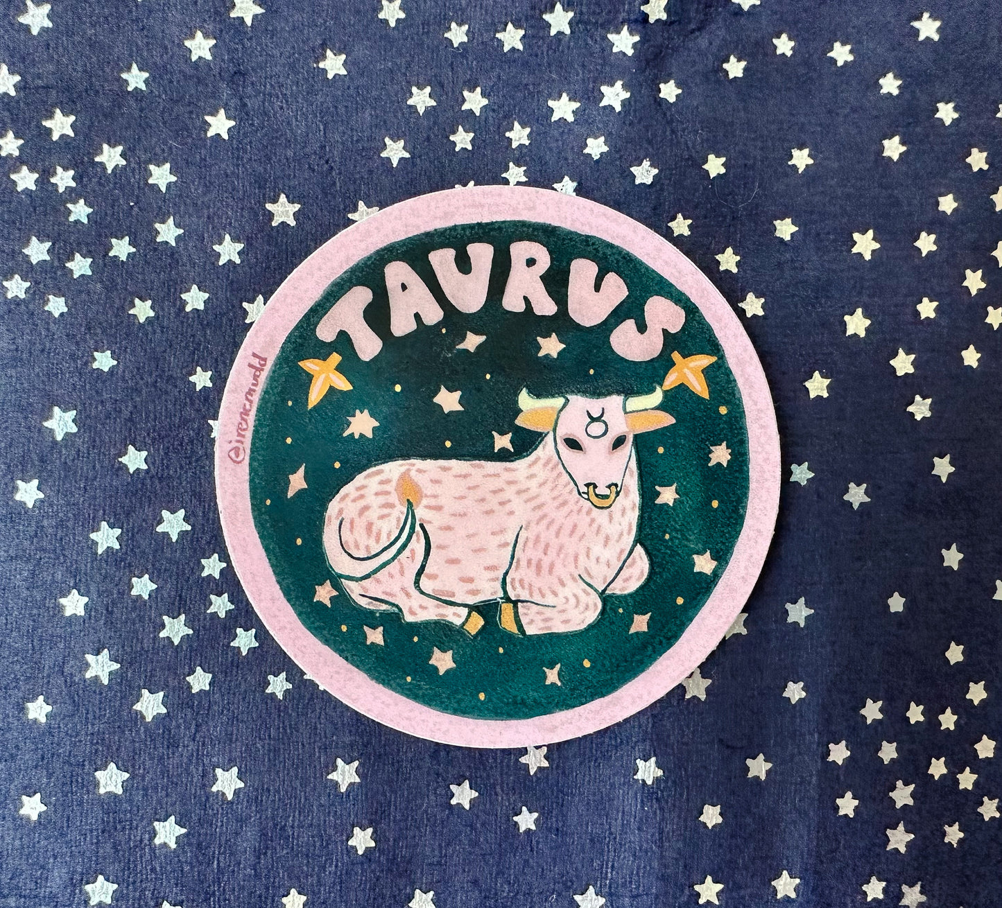 Zodiac Sticker- Taurus