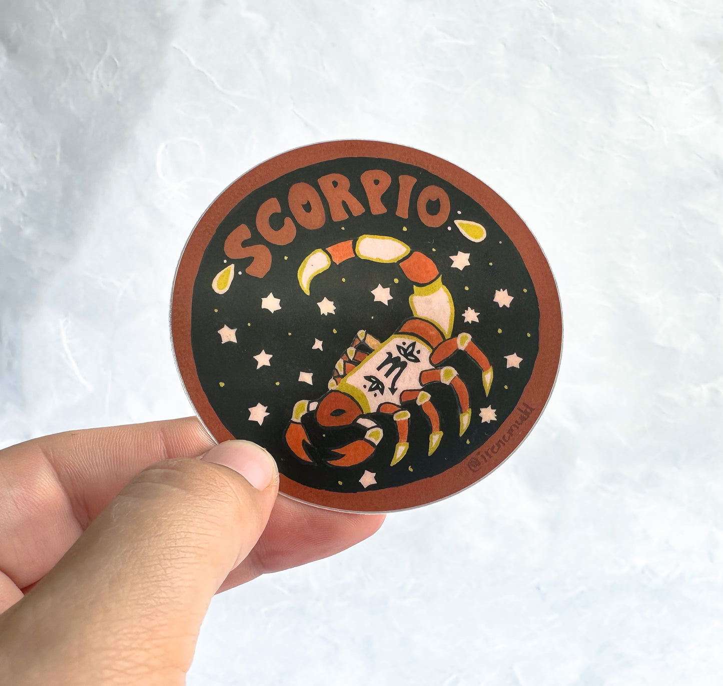 Zodiac Sticker- Scorpio